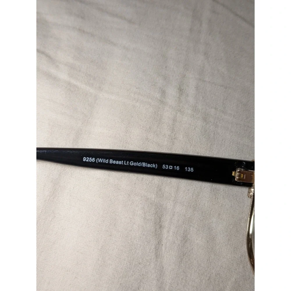 Coach Eyeglasses FRAME HC 5079 9256 (Wild Beast Lt Gold/Black) 53-16-135 FRAMES